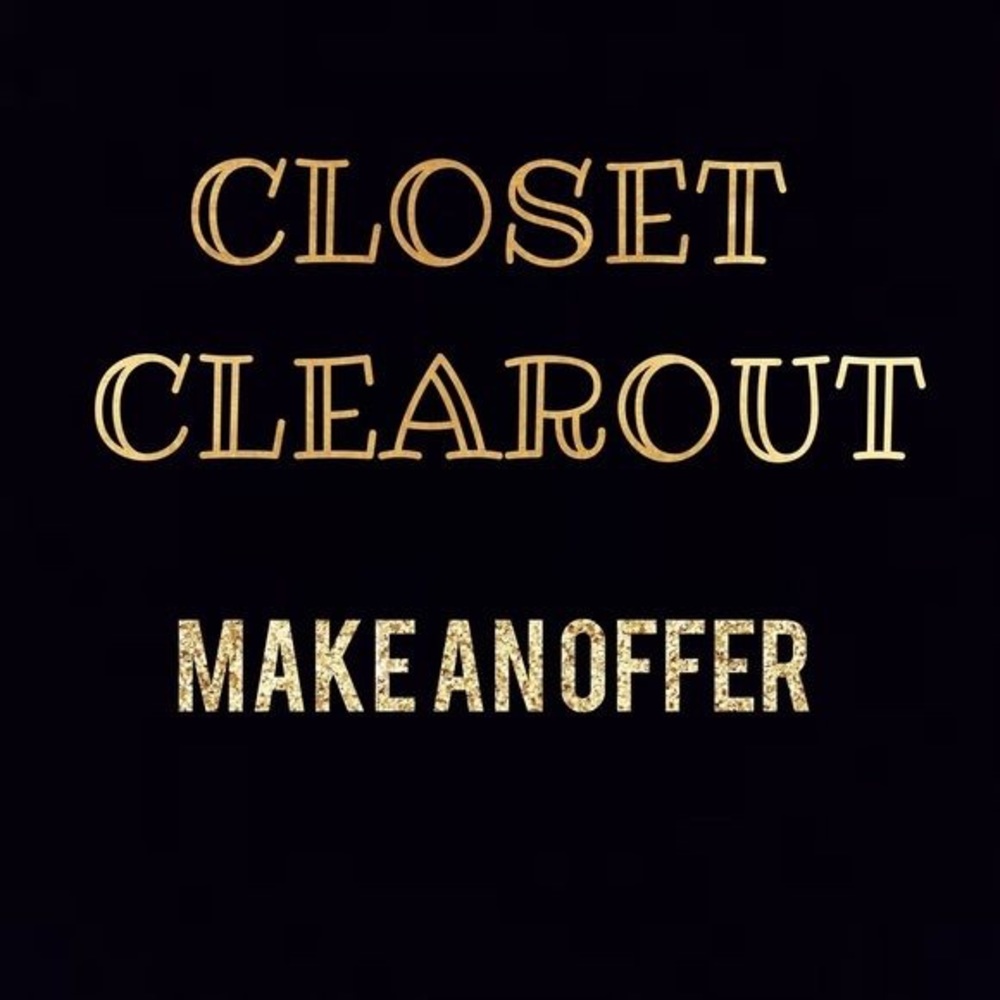 🔆CLOSET CLEAROUT SALE🔆